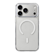 TecHub HDCI acrylic clear MagSafe case for iPhone 17/18 Pro Max, showing a slim, transparent protective cover with MagSafe ring.
