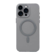 TecHub Ultra-thin MagSafe soft transparent matte TPU silicone case for iPhone 16 Pro Max, showing the sleek, clear design and precise cutouts.