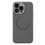 TecHub MagSafe leather and textured case for iPhone 16 Pro Max, featuring a stylish design and precise cutouts.