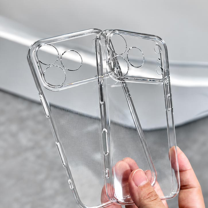 Tadamall TPU+PC Transparent Case For iPhone 17/18 Pro