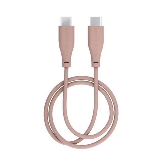 iDeal of Sweden Charging Cable 2m USB C-C Blush Pink