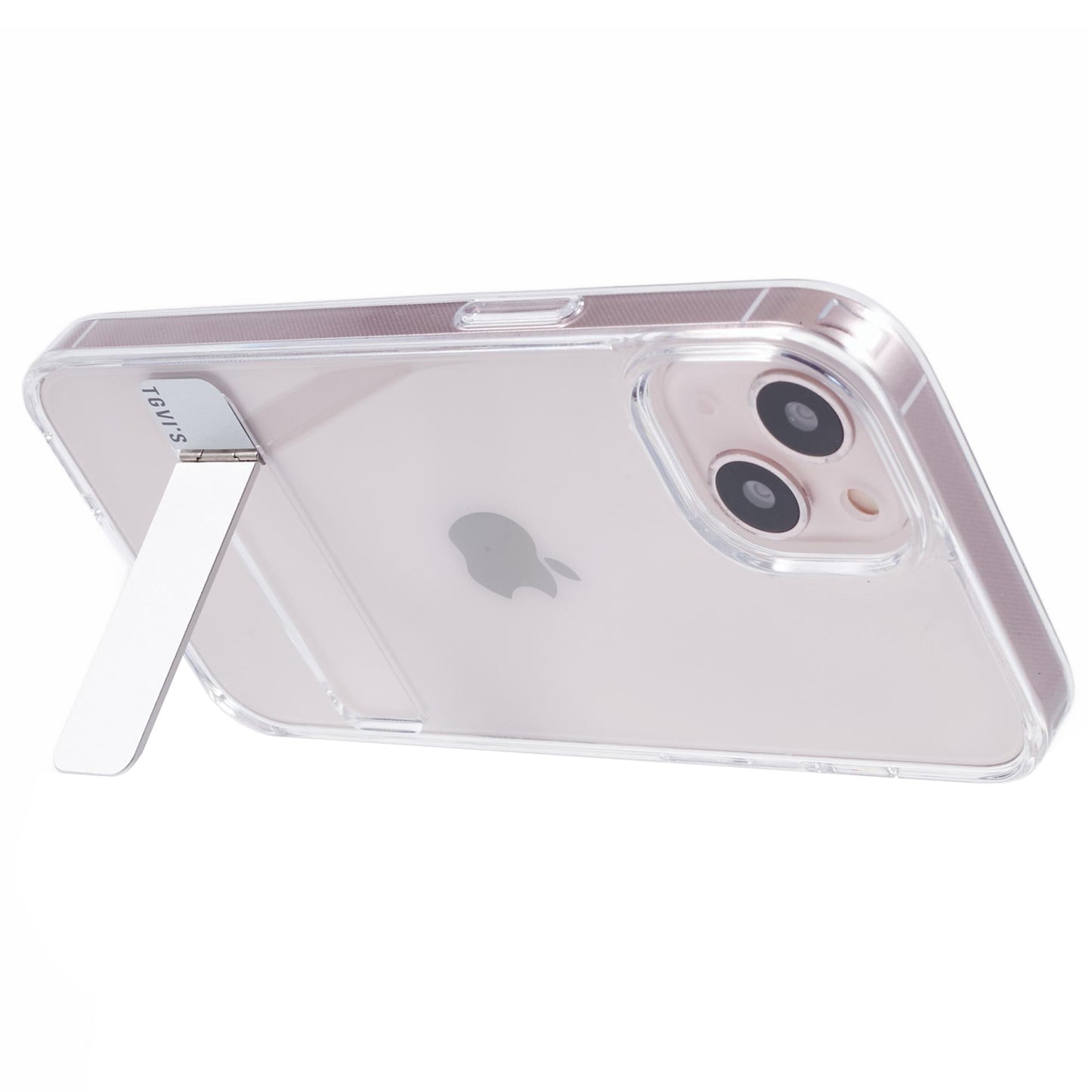 TGVI’S Stand Series Case for iPhone 14 - 13 - Clear