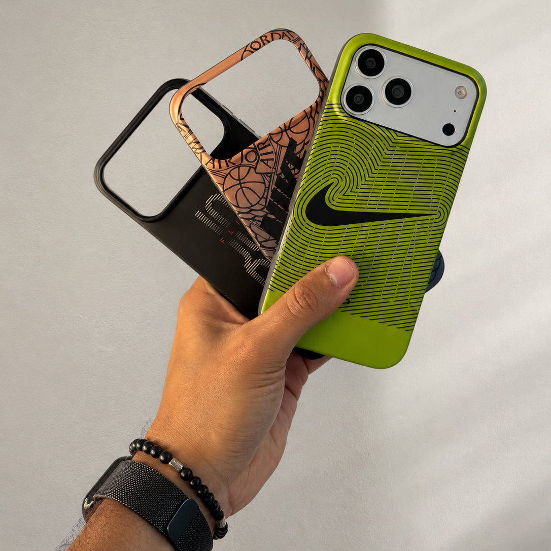 Sports Brands Silicone Matte Shockproof Case for iPhone 17 Pro Max