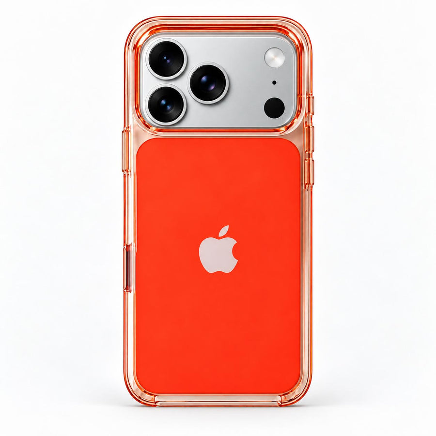 TecHub clear MagSafe case for Apple iPhone 17/18 Pro Max, showcasing slim design and durable protection for the smartphone.