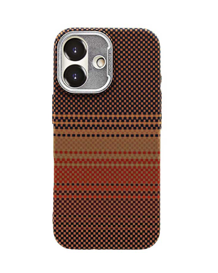 KVZV Woven Color Pattern Series MagSafe Case for iPhone 17