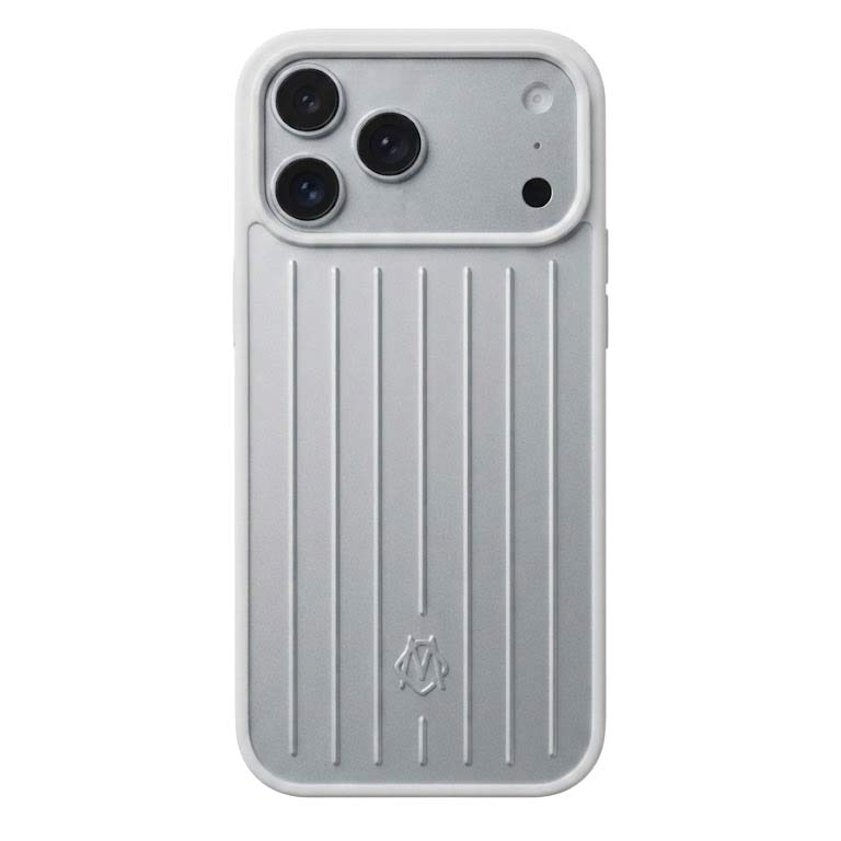 Vertical Striped Luggage Style Full Coverage Case for iPhone 17 Pro Max