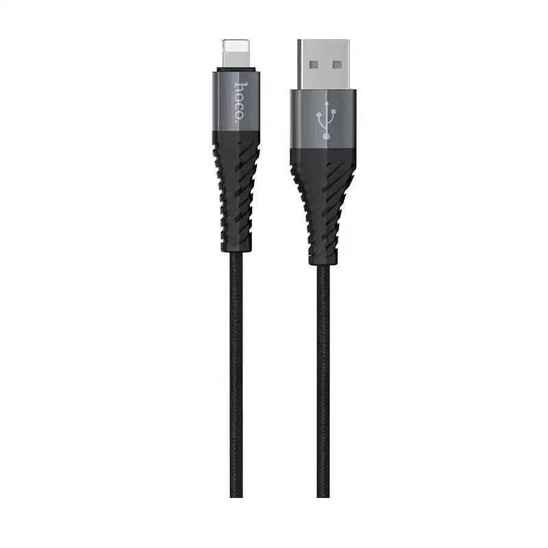 Hoco Cable USB to Lightning 1M “X38 Cool Charging” - Black - TecHub