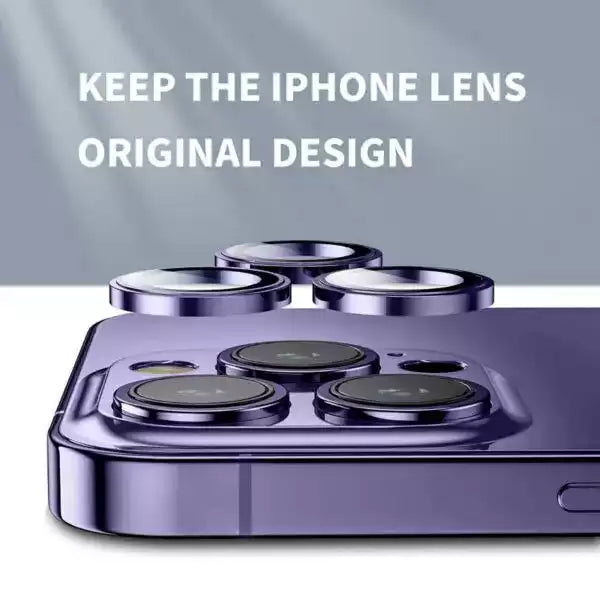 Lanex HD Glass Lens Protector for iPhone 14 Pro Max - Purple - TecHub