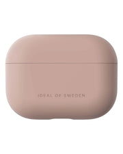 Ideal of Sweden Seamless AirPods Pro 1 case in blush pink, soft silicone cover with smooth, seamless design.