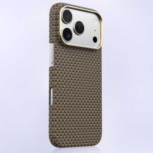 Lanex Premium Ultra - slim Diamond Carbon Fiber Case for iPhone 17 Pro Max - TecHub