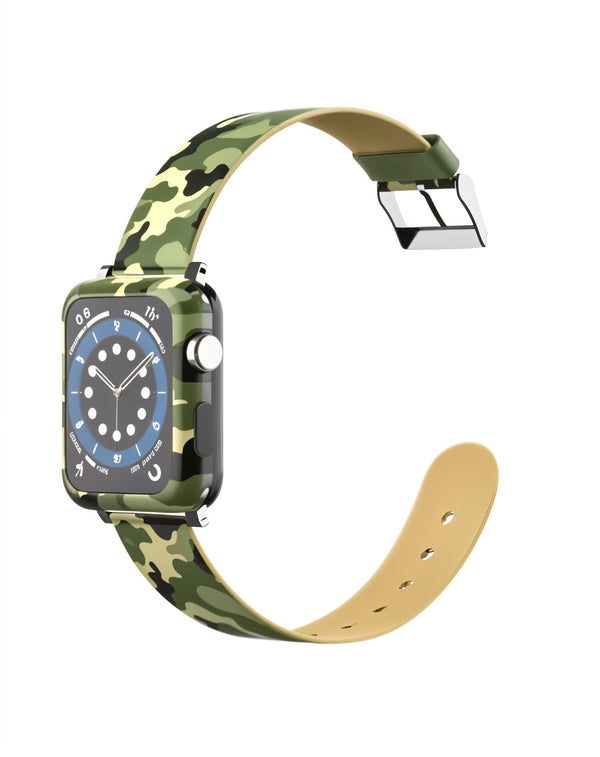 Raigor Inverse Khosla Series band strap and case for Apple Watch 42mm and 44mm, featuring sleek design and protective cover