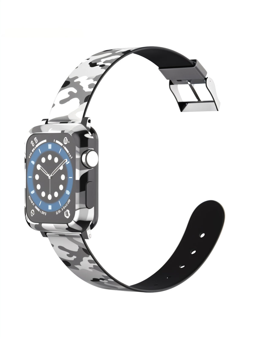 My Store Raigor Inverse Khosla Series band and case for Apple Watch 42mm/44mm, showing the stylish strap and protective case.