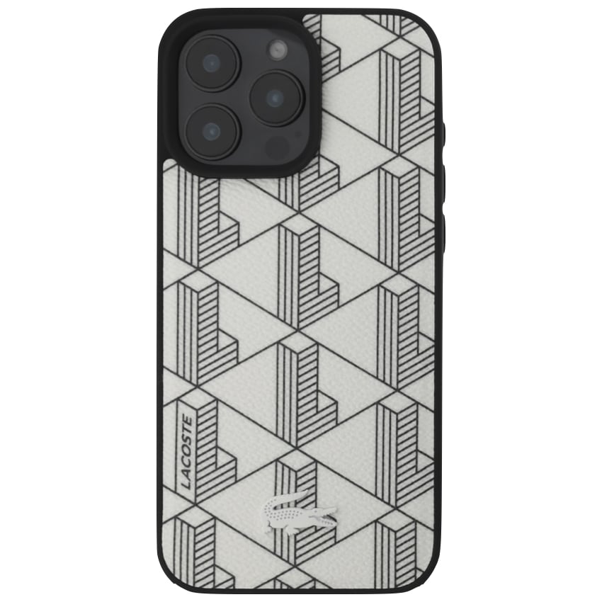 Lacoste Hard PC Leather Case for iPhone 14 Pro Max