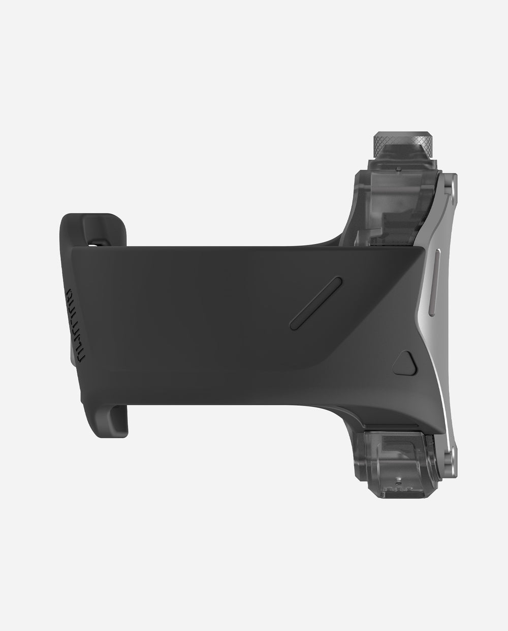 DS Aulumu A01 case with band for Apple Watch Ultra 1/2/3, titanium cover showcasing sleek, protective wearable accessory.