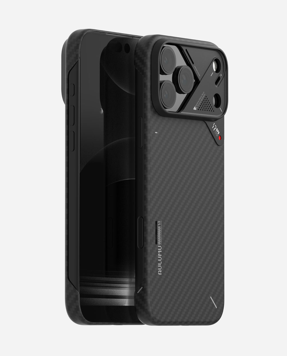 Aulumu A17 Aramid Fiber Case for iPhone 17 Pro Max | Ultra Slim | MagSafe