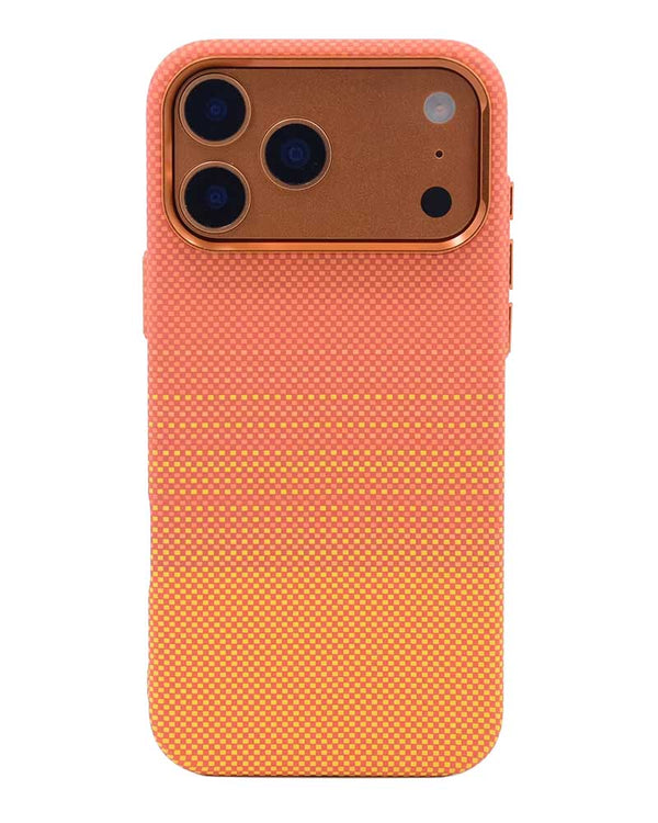 TecHub Lanex ultra-slim carbon fiber MagSafe case for iPhone 17 Pro Max, featuring a diamond cut design and sleek black finish.