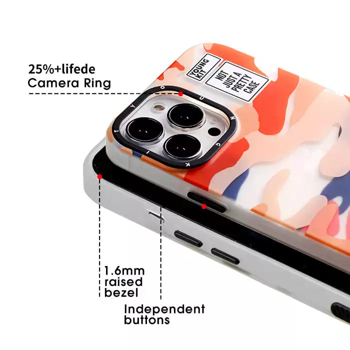 Youngkit Camouflage Series Case for iPhone 13 Pro / 13 Pro Max - TecHub