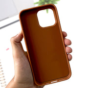 Leather MagSafe stand case for iPhone 15 Pro Max, shockproof design with built-in stand, by My Store.