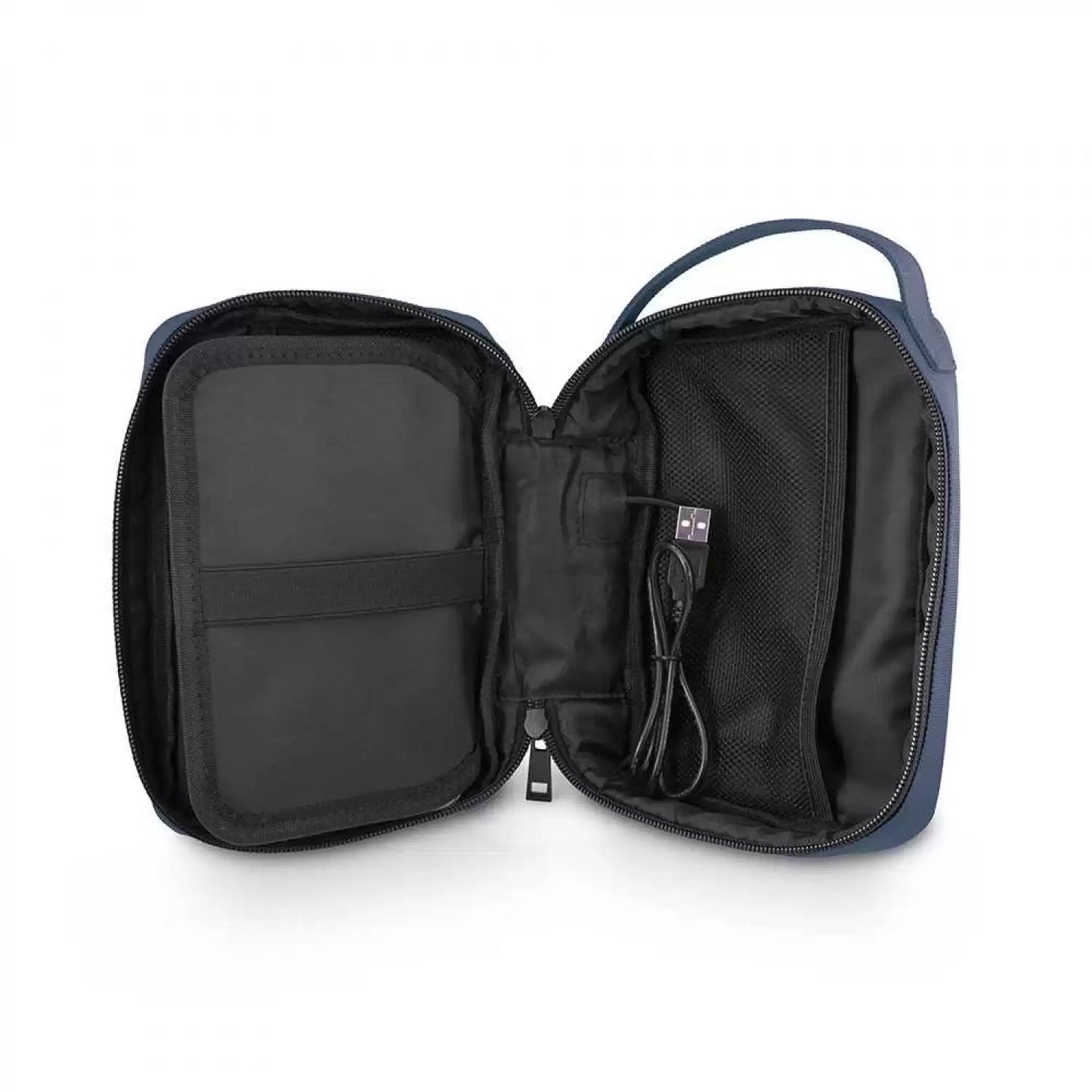 U.S.Polo Assn. Nylon Bag for Electronic Accessories - Navy - TecHub