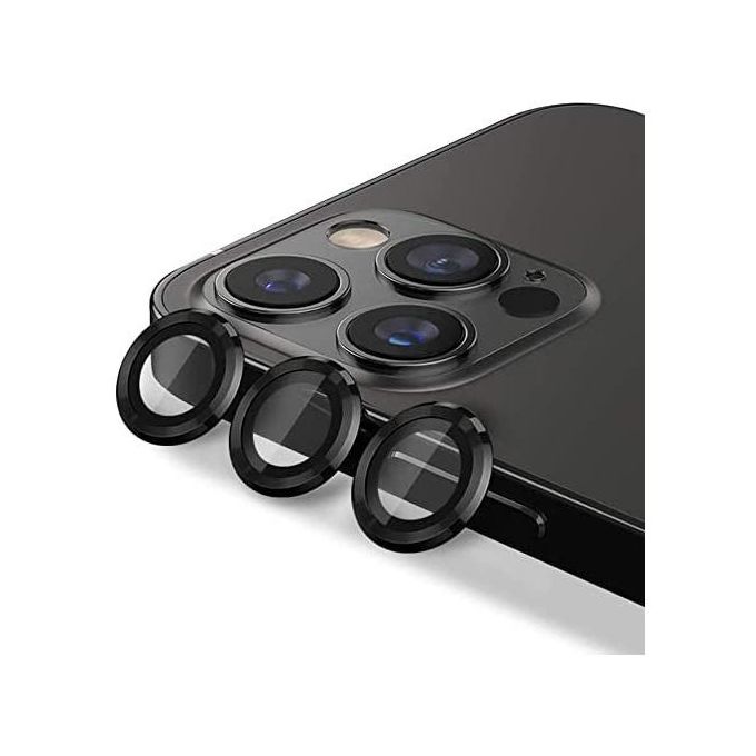 Alloy Glass Lens Protector - iPhone 13 Pro Max / Black