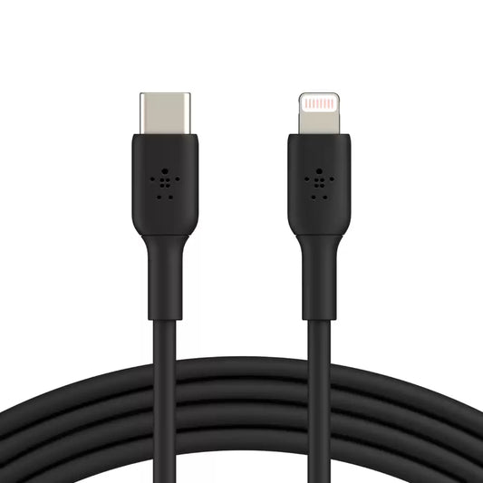 Belkin BOOSTCHARGE™ USB-C to Lightning Cable 1m - Black - TecHub