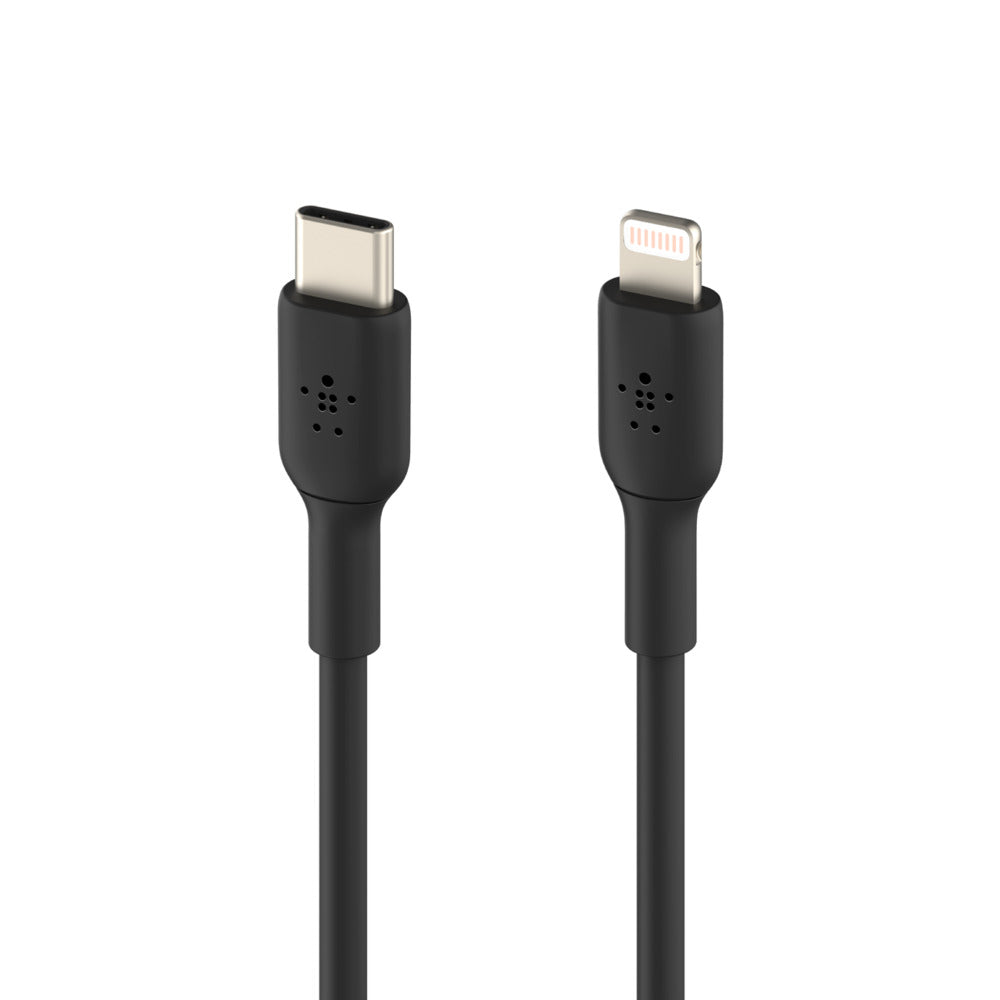 Belkin BOOSTCHARGE™ USB-C to Lightning Cable 1m - Black - TecHub