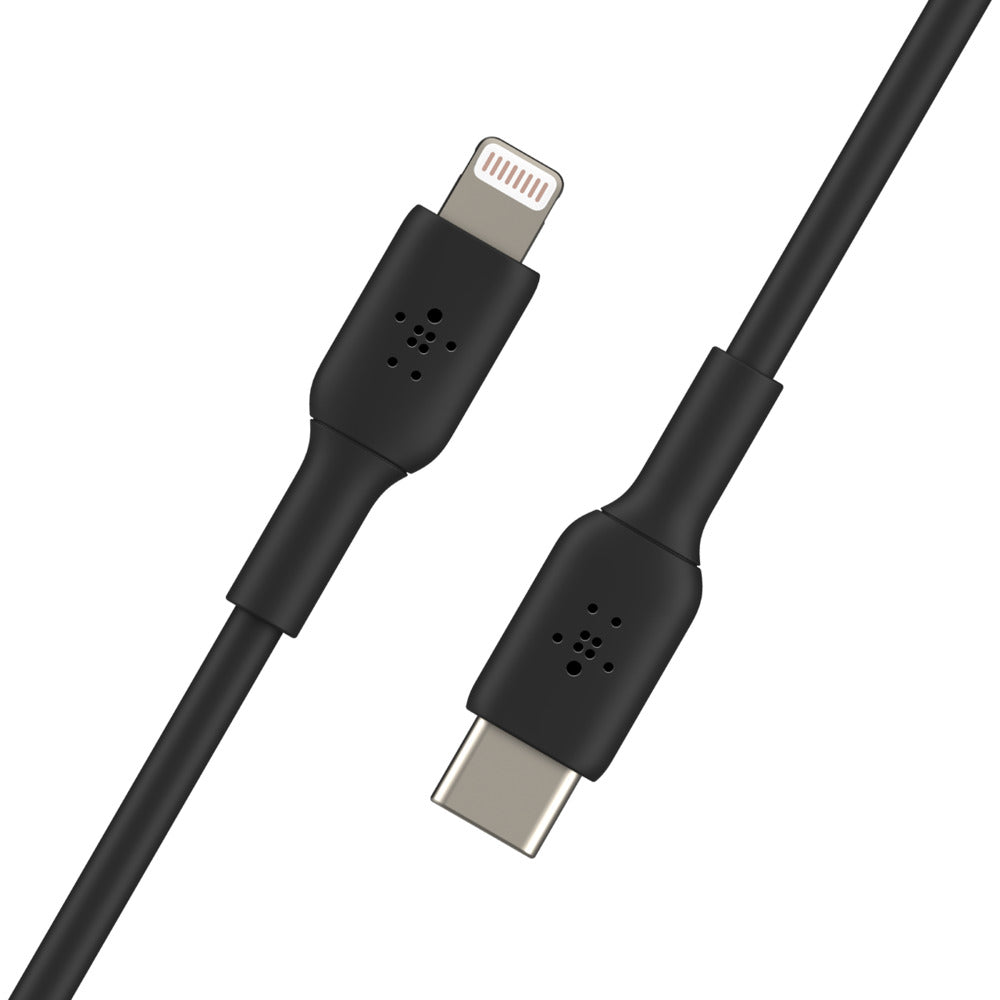 Belkin BOOSTCHARGE™ USB-C to Lightning Cable 1m - Black - TecHub