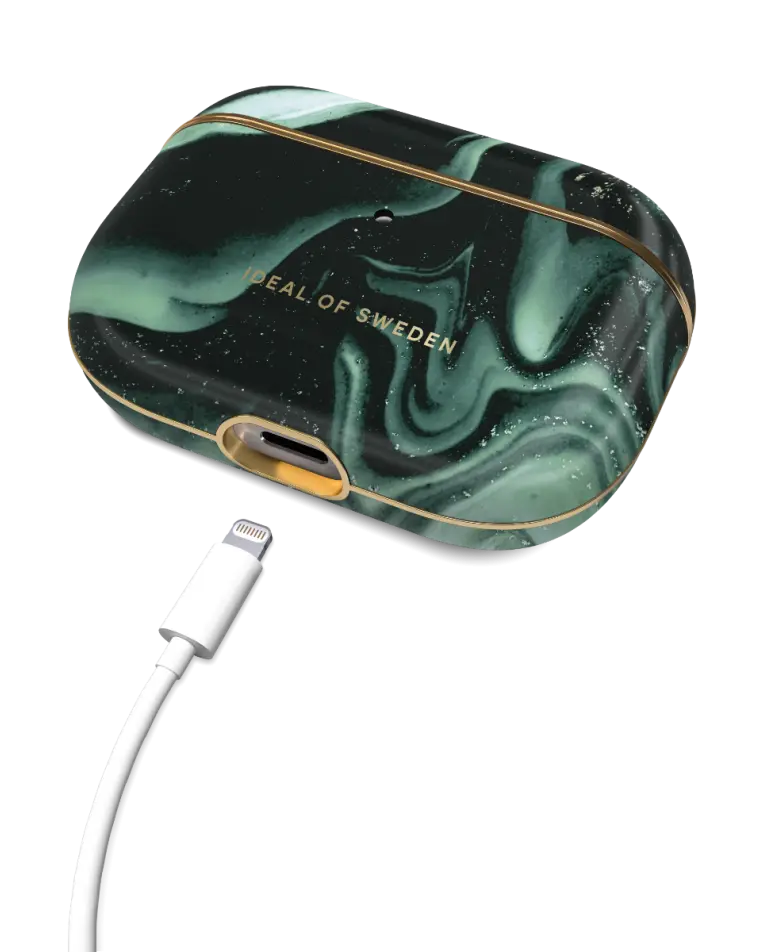 Ideal of Sweden Golden Olive Marble for AirPods Pro 1/2 Case