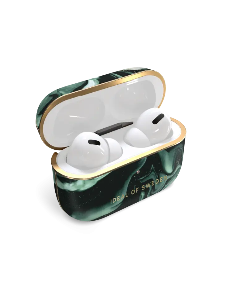 Ideal of Sweden Golden Olive Marble for AirPods Pro 1/2 Case