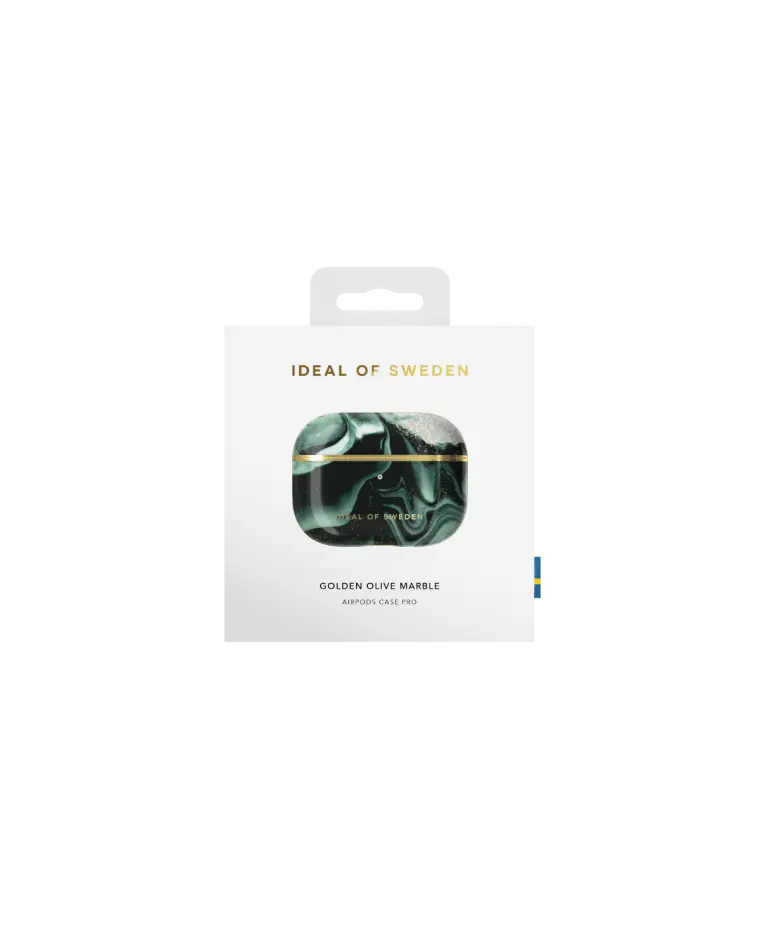 Ideal of Sweden Golden Olive Marble for AirPods Pro 1/2 Case