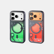 Glitter liquid sand iPhone case for iPhone 17 Pro Max by TecHub, featuring shimmering, textured surface with colorful glitter motion.