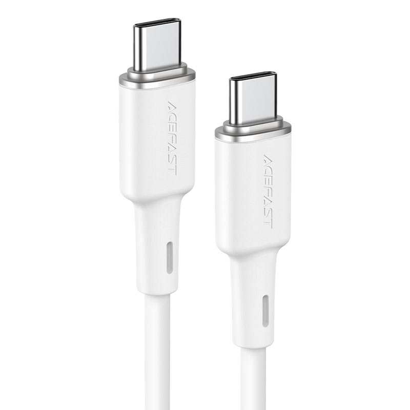 acefast-c2-03-usb-c-to-usb-c-zinc-alloy-silicone-charging-data-cable-white